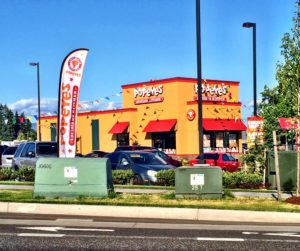 Popeyes at Vancouver Mall