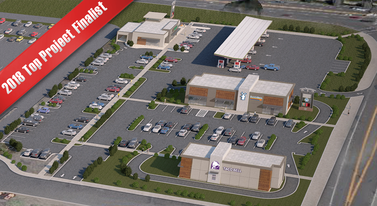 Rendering PDX Travel Center