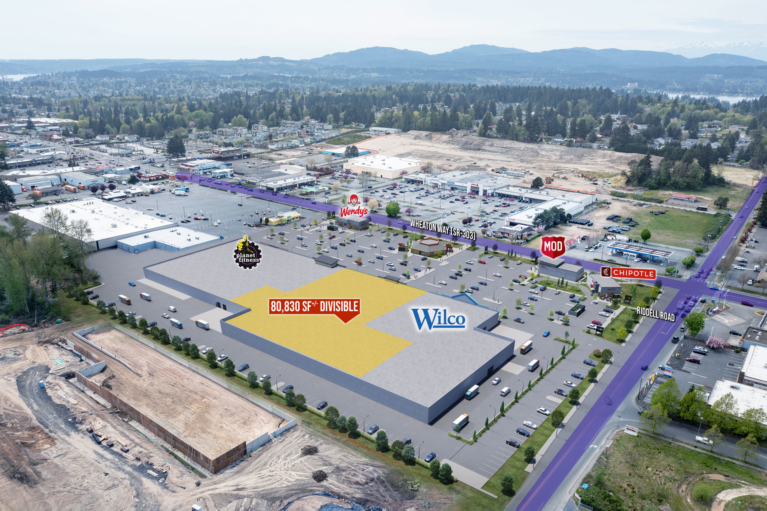 Bremerton Station development bringing Chipotle, MOD Pizza, grocery store and more